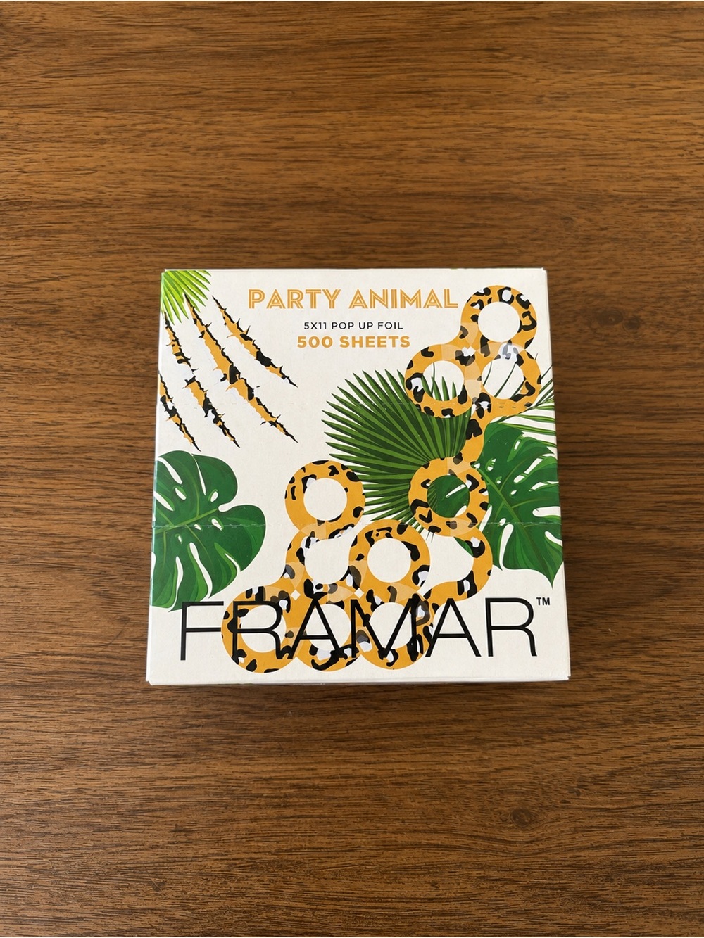 FRAMAR Limited Edition Party Animal Pop-Up Foil 500ct